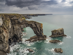 The Green Bridge of Wales, Pembroshire, Wales