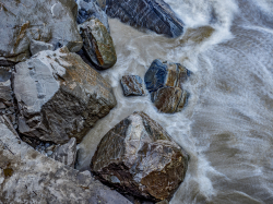 River stones, Jinsha River, Yunnan China