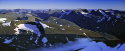 From Kåtoktjåkka towards south, northern Kebnekaise mountains