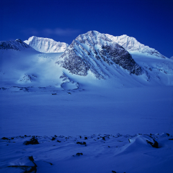 Kebnekaise massif from Darfala