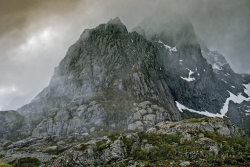 Mt Vågakallen, Lofoten,  Norway