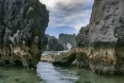 Sea kayaking, Raja Ampat, Indonesia